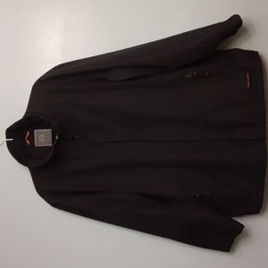 Weatherproof size Large men's black winter coat.